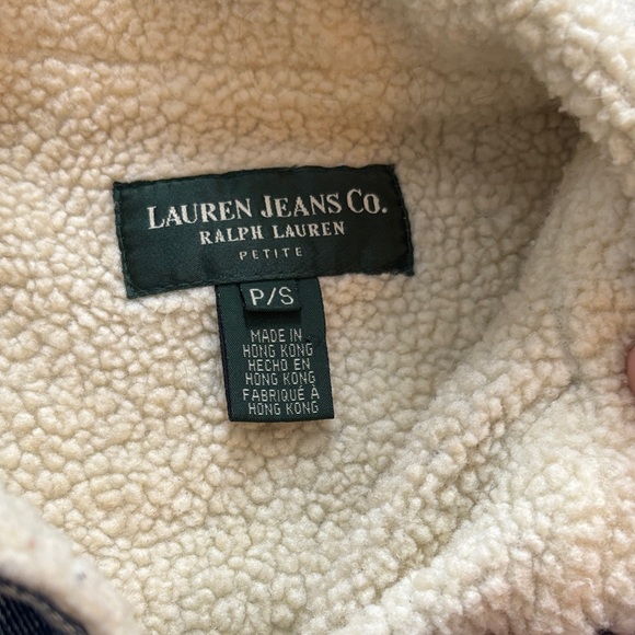 Vintage Ralph Lauren Cream Sherpa Jacket - Picture 2 of 12